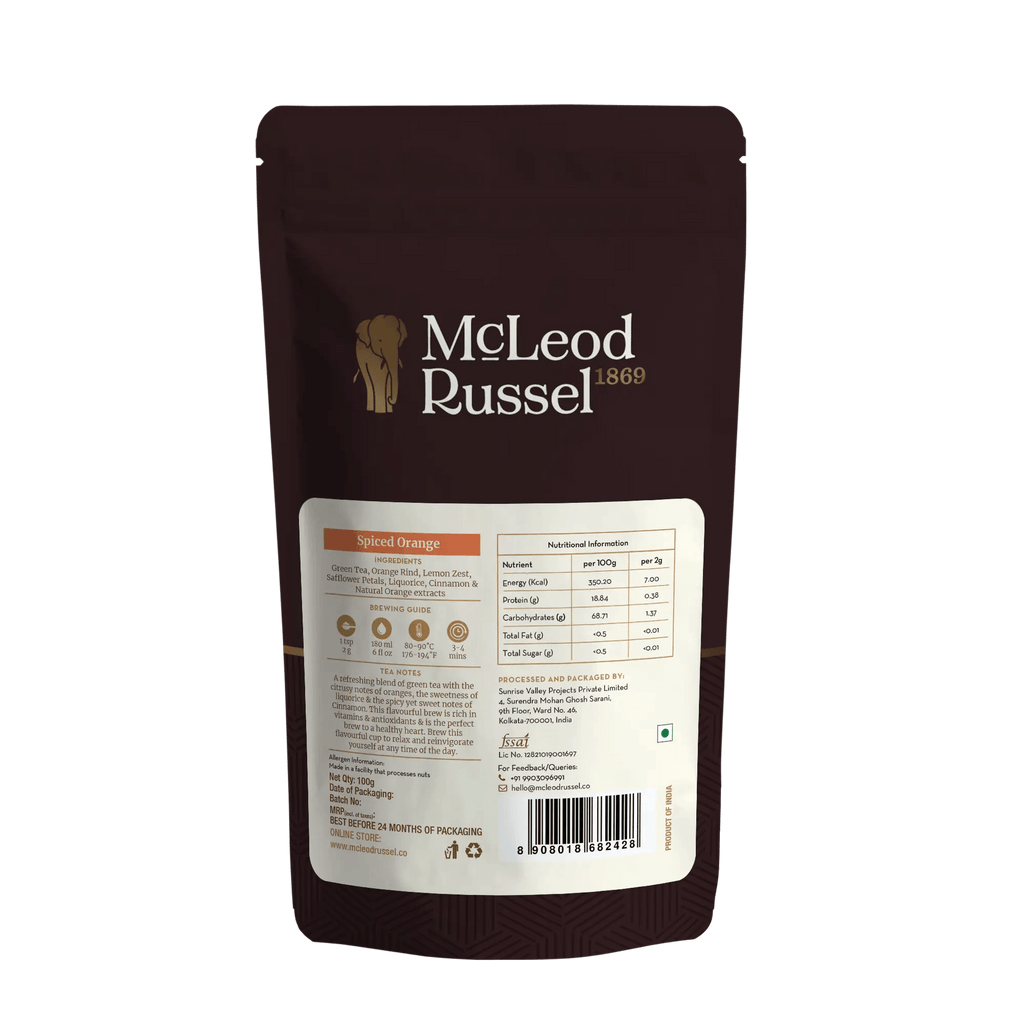 McLeod Russel 1869 Spiced Orange | 100g - DrinksDeli India