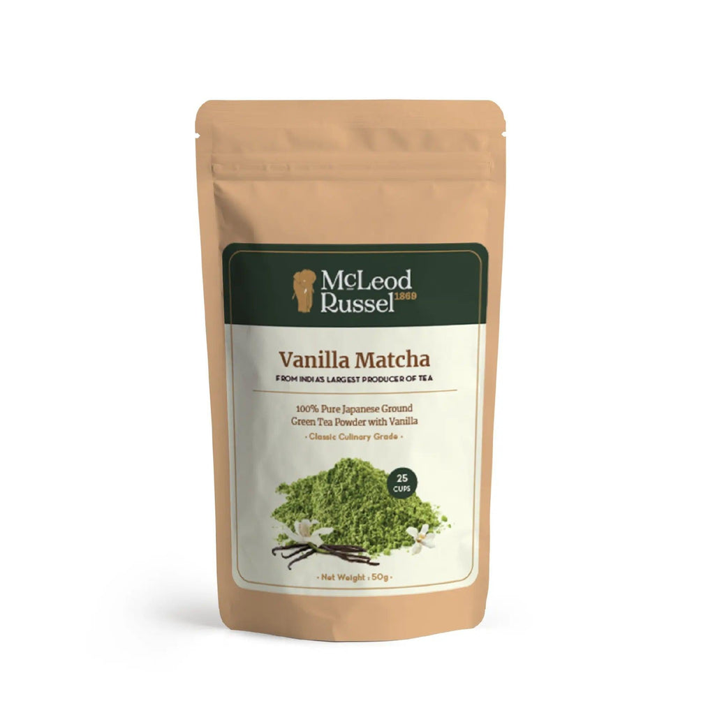 McLeod Russel 1869 Vanilla Matcha | 50g - DrinksDeli India