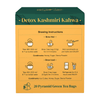 Nurture Lifestyle Detox Kashmiri Kahwa Green Tea | 20 Pyramid Tea Bags Nurture Lifestyle