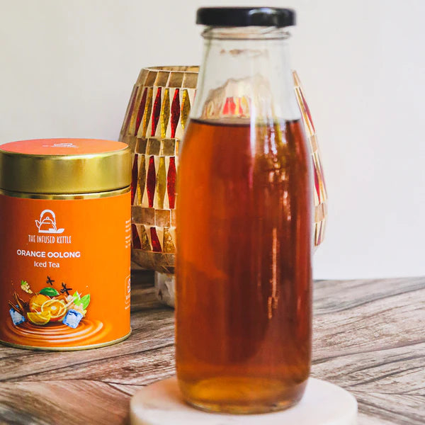 Infused Kettle Orange Oolong Iced Tea | 50gm - DrinksDeli India