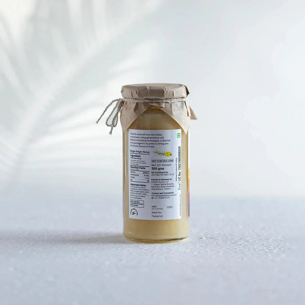 Pahadi Source Mustard Honey | Single Origin Honey | Select Pack Pahadi Source