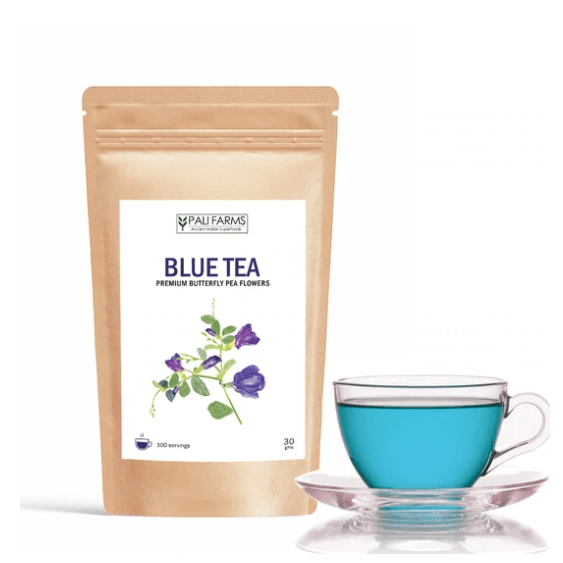 Pali Farms' Blue Tea| Premium Butterfly Pea Flowers| 30gms Pali Farms