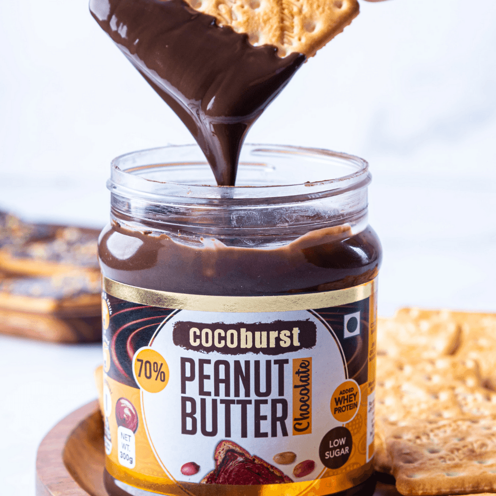 Peanut Butter Chocolate Spread| 300gms jindal cocoburst