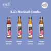Swa Artisanal Syrups Mocktails & Party Drinks Mixer Combo ( Pack of 4) Swa