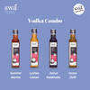 Swa Artisanal Syrups Vodka Cocktail Mixer Combo (Pack of 4) Swa