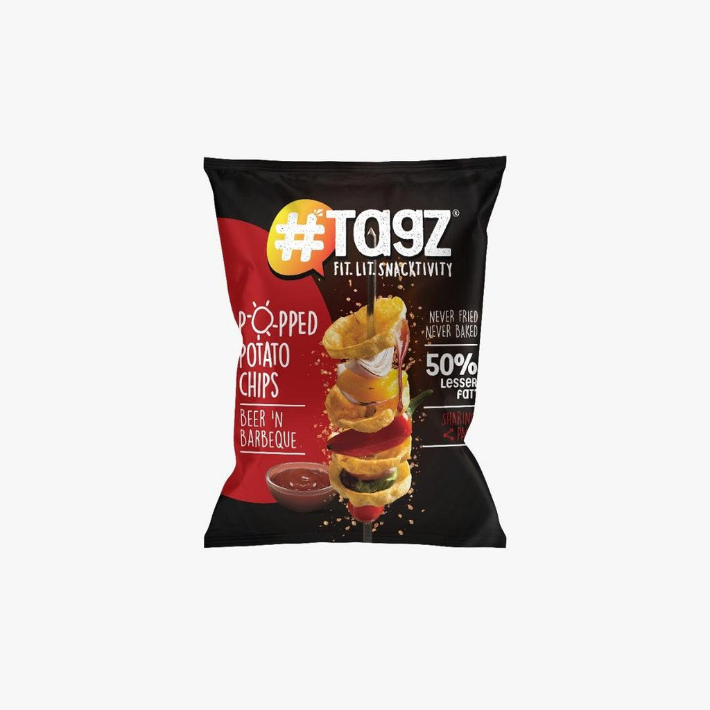 TagZ Assorted Chips + Sriracha Dip & Pepper Cheese Dip | Pack of 10 Tagz