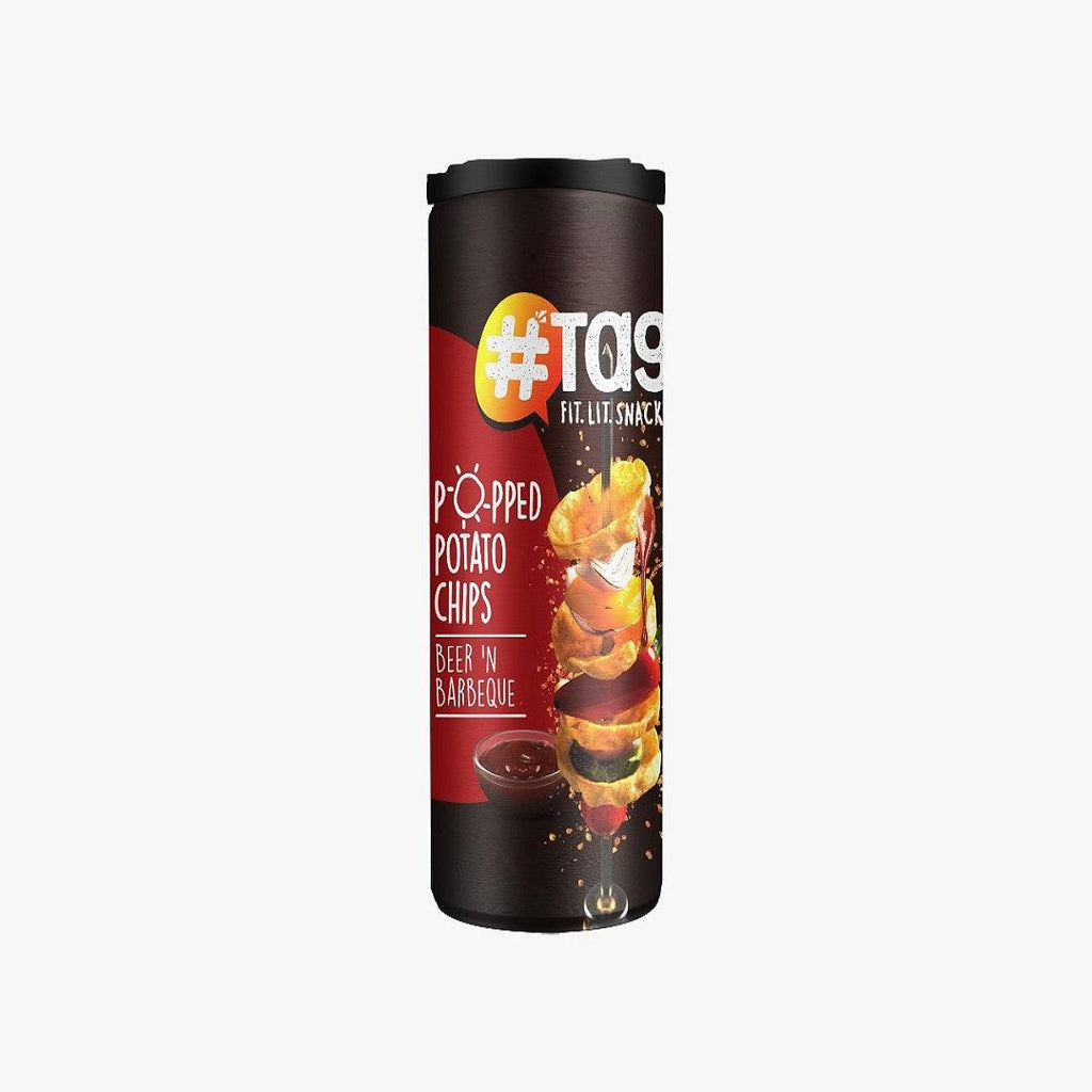 TagZ Beer n Barbecue CanZ + Chilli Garlic Aioli Dip & Pepper jack Cheese | Pack of 10 Tagz