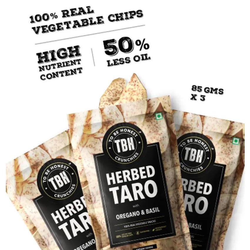 TBH Herbed Taro | Pack of 3 To Be Honest