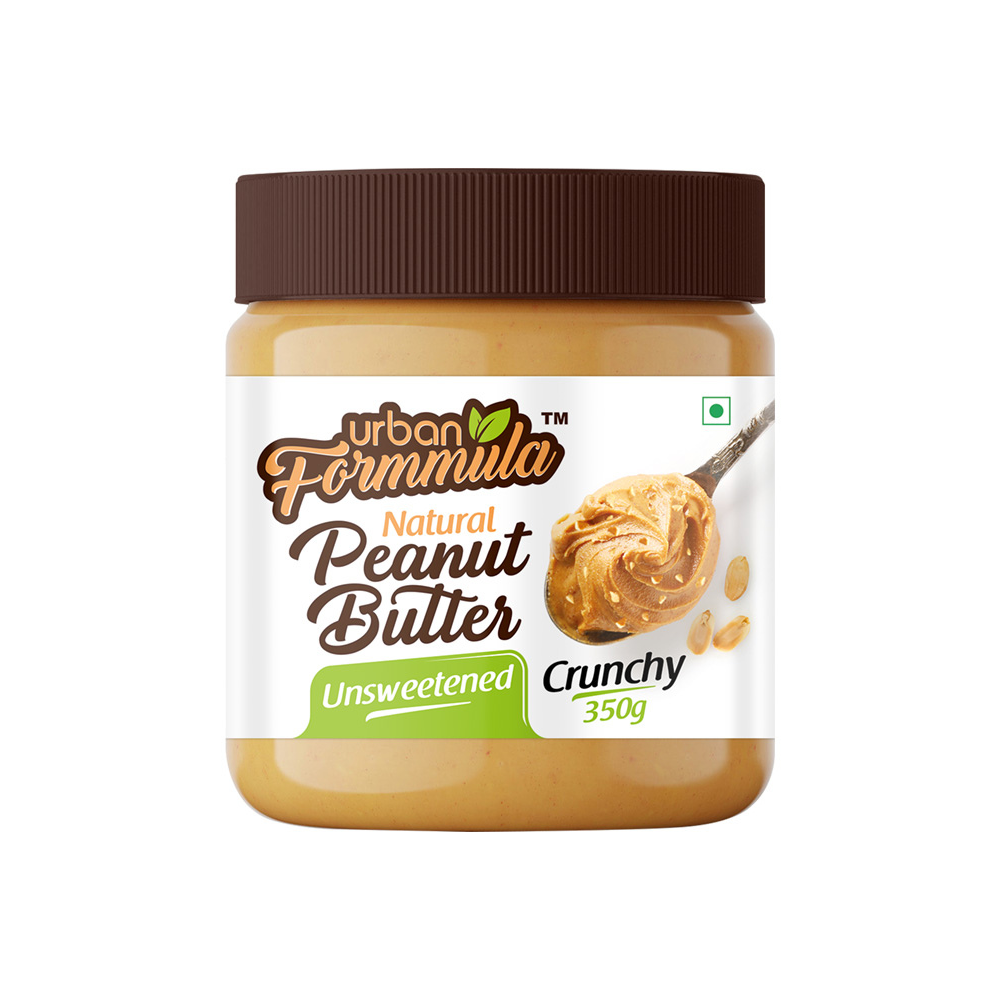 Urban Formmula Unsweetened Peanut Butter Crunchy | 350gm