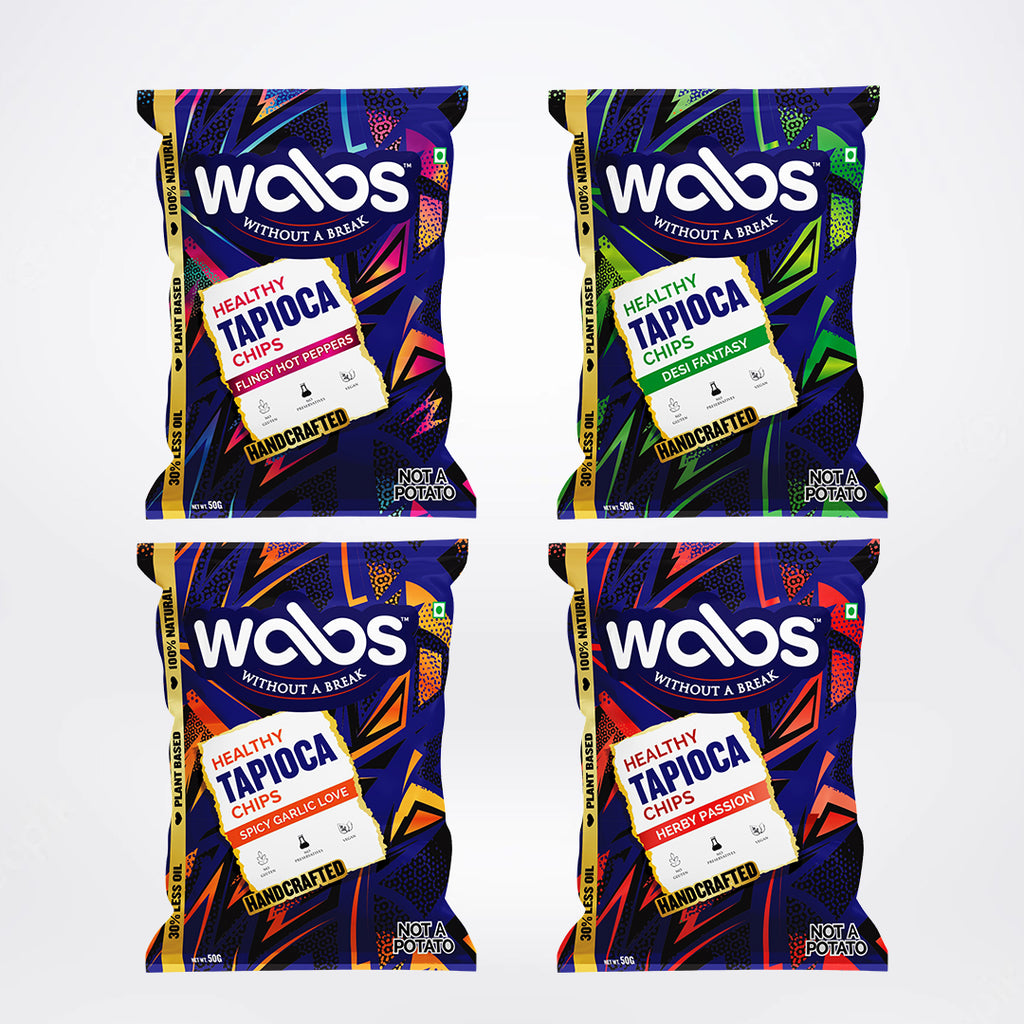 WABS Assorted Pack | Pack of 4 Wabslife